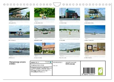 Produktbild von Wangerooge anders erleben (Wandkalender 2026 DIN A4 quer), CALVENDO Monatskalender