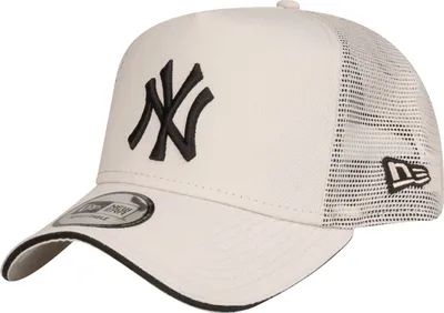 Produktbild von New Era A-Frame Trucker Cap - New York Yankees beige schwarz