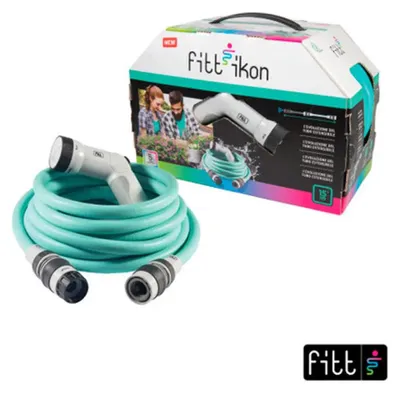 Zdjęcie produktu dla Wąż rozwijany z pistoletem 8-15m 1/2" FITT IKON