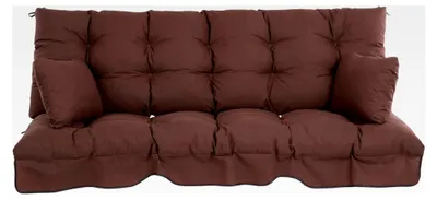 Produktbild von Auflage für Hollywoodschaukel 175x50 cm Ravenna mit Rückenlehne und Seitenkissen
