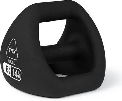 Produktbild von YBell S 6kg, schwarz-gelb 4-in-1 Fitness Tool Kettlebell