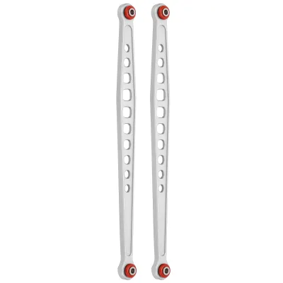 Image de 2 barres de liaison d'essieu arrière en alliage d'aluminium pour TRAXXAS UDR, couleur argent