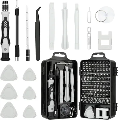 Produktbild von Schraubendreher Set, Multifunktional Schraubendreher 115 in 1 Feinmechaniker Für PC Handy Brillen Uhr Werkzeugset