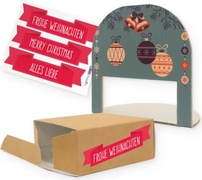 Produktbild von itenga Geschenkverpackung Baumschmuck (Motiv 37)