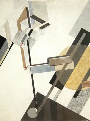 Obrázek produktu pro El Lissitzky art print obraz - Proun 19D, 1920 - 1921 (80 x 60 cm)