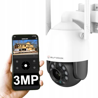 Image de Eurolook EB-3004EZW Caméra IP Extérieure Sans fil Rotative 3MP