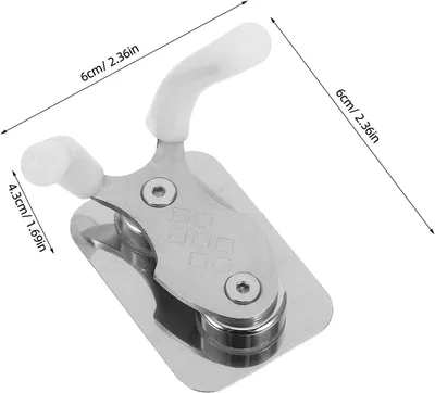 Produktbild von Magnetischer Kaffeelöffelhalter aus Edelstahl für Espressomaschinenzubehör mit rutschfestem Design und optimiertem Arbeitsablauf, Silber