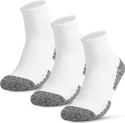 Produktbild von Herren 3 Paar Wandersocken Outdoor Socks Sportsocken Casual Baumwolle Crew Socken fuer Wandern Trekking Walking (39-42)