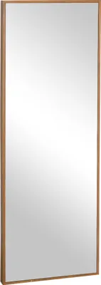 Produktbild von HOMCOM nástenné zrkadlo šatníková skriňa zrkadlo 125 x 45 cm predsieňové zrkadlo s dreveným rámom zrkadlo v plnej dĺžke závesné zrkadlo zrkadlo do obývačky zrkadlo do spálne príroda