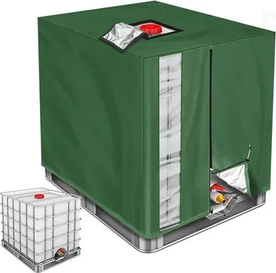 Zdjęcie produktu dla Wodoodporna pokrywa zbiornika IBC - 1000 litrów - Pokrywa ochronna