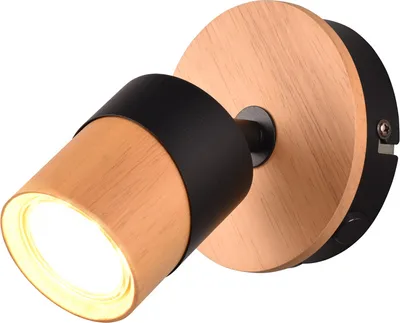 Obrázek produktu pro Nástěnné osvětlení TRIO TR 801170132 Aruni GU10 10 W imitace dřeva