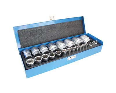 Produktbild von 1/2'' Steckschlüsseleinsätze - Zollgröße 24Stk.