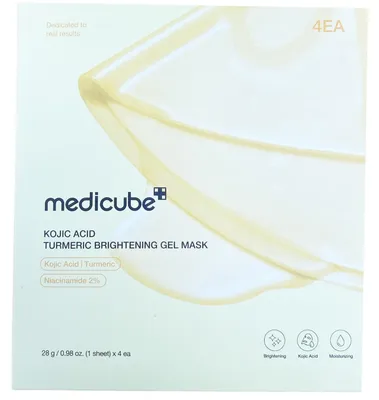 Produktbild von Medicube Kojic Acid Turmeric Brightening Gel Mask 4 x 28 g
