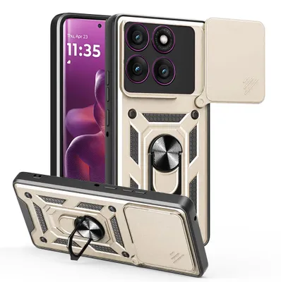 Obrázek produktu pro Techsuit – kryt CamShield Series pro Motorola Edge 60 Pro – zlatý