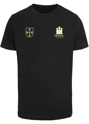 Productafbeelding van Herentrui Mr. Tee Portugal, model T-shirt, kleur zwart - maat 3XL