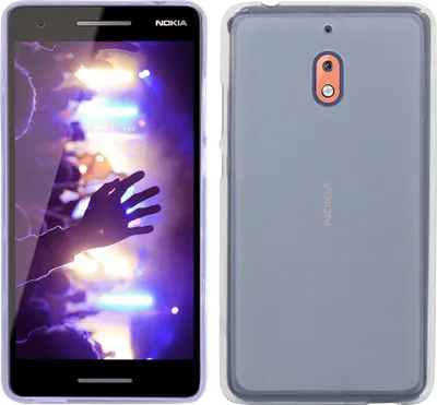 Produktbild von Nokia 2.1 2018 Handy Silikon Schutzhülle Cover Case Grau