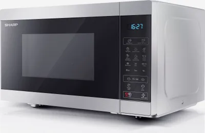 Obrázek produktu pro Sharp YC-MG81E-W - Pracovní deska - mikrovlnná trouba s grilem - 28 l - 900 W - dotyková - černá - bílá