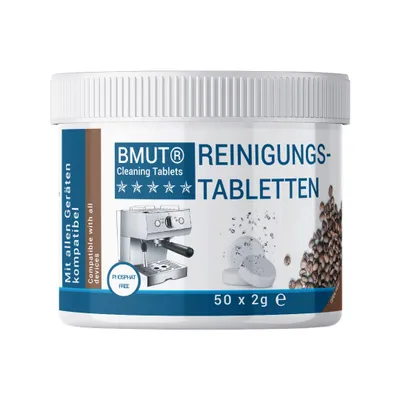 Produktbild von 50x 2g Reinigungstabletten für Kaffeevollautomaten, Kapselmaschinen & Kaffeemaschinen