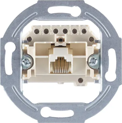 Produktbild von S/CONN maximum connectivity UAE-Anschlußdose 1x8, ohne Abdeckung, Unterputz (74221-1)