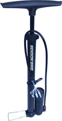 Produktbild von HOCHDRUCK Fahrradpumpe für alle Ventile Sport Luftpumpe Standpumpe inklusive Manometer Fußpumpe Pumpe