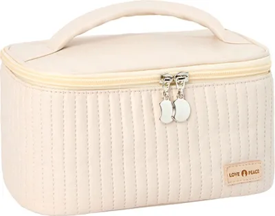 Image de J&W Sac à cosmétiques pour femmes Tulirana beige Taille unique