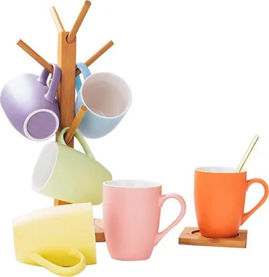 Image de Ensemble de tasses à café de luxe et écologiques