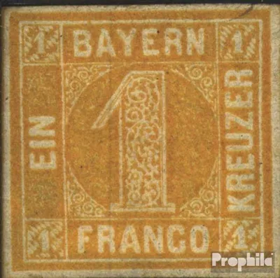 Produktbild von Briefmarken Bayern 1862 Mi 8I Pracht gestempelt Ziffer im Kreis