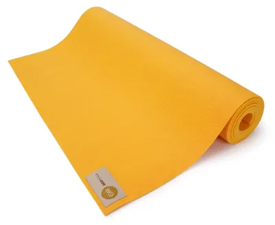 Produktbild von yogabox Studio Yogamatte AKO LOOP - in Deutschland hergestellt - curcuma 183 x 60 x 0,45 cm
