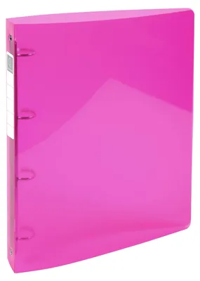 Produktbild von Exacompta 51774E Ringbuch Iderama aus transluzentem Kunststoff für DIN A4, 4-O R