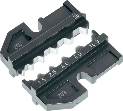 Immagine prodotto di Knipex Crimp-Profile 1,5 - 10 mm² (AWG 15 - 7) Unisolierte Stoßverbinder 97 49 30 (97 49 30)