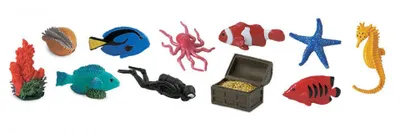 Obrázek produktu pro Safari Ltd Coral Reef TOOB, 3 rok/roky, Coral Reef, Vícebarevný