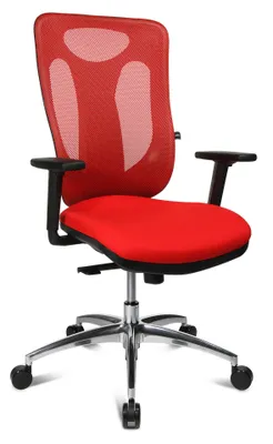 Produktbild von Topstar Bürodrehstuhl "Sitness Net Pro 100" rot