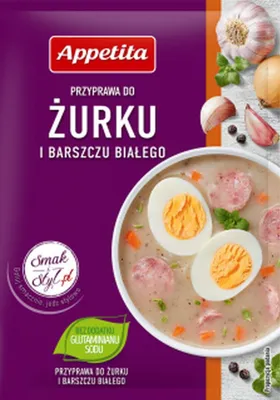 Produktbild von Appetita Würzmischung für Żurek und weißen Borschtsch 20 g