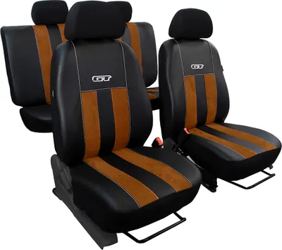 Produktbild von Autositzbezüge Universal Schonbezüge für Auto GT Alkantara , braun