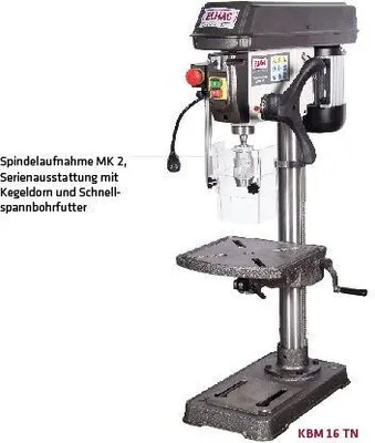 Produktbild von Keilriemen-Tischbohrmaschine Modell KBM 13 TN