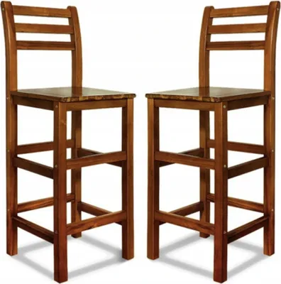 Immagine prodotto di Sgabelli da bar, set di 2 sedie da bar, sedie da cucina, altezza seduta 75 cm