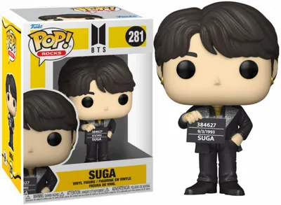 Image de Funko Pop! BTS Suga - Oryginalna figurka winylowa, kolekcjonerski produkt