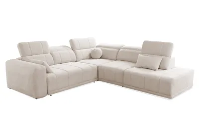 Produktbild von Ecksofa mit Schlaffunktion Eckcouch L-Form RAVELLO IX Farbe wählbar