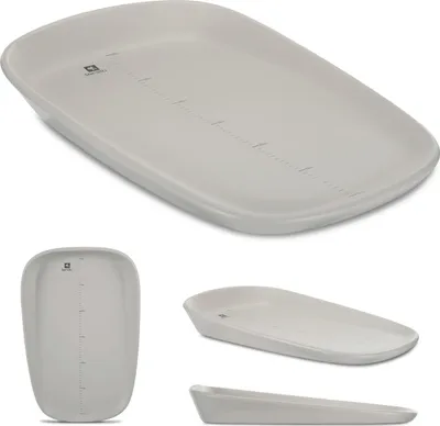 Produktbild von Lorelli Lulu Wickelauflage 68x43 cm – weiche Schaumstoffauflage, wasserabweisend, rutschfest, erhöhte Seitenränder, Messskala, ab Geburt