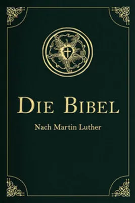 A book cover for the Bible.