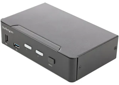Image de Commutateur KVM HDMI 2 ports, résolution 4K 60Hz, HDR, USB 3.0
