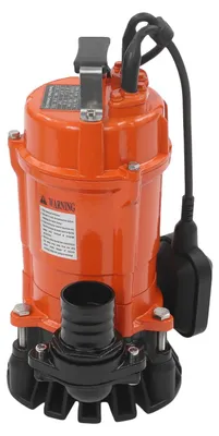 Immagine prodotto di Pompa per acque reflue - Pompa sommergibile per pozzi profondi - 750 W - Acciaio inossidabile - Autoadescante - Drenaggio e irrigazione - Arancione