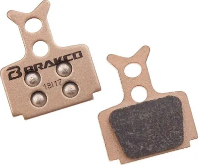 Produktbild von Brakco Formula Cura/mega/the One Fr/the One/r1/rx Sinterbremsbeläge Golden  Golden One Size