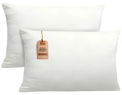 Immagine prodotto di set di 2 copricuscini 100% cotone 40x60 cm bianco naturale