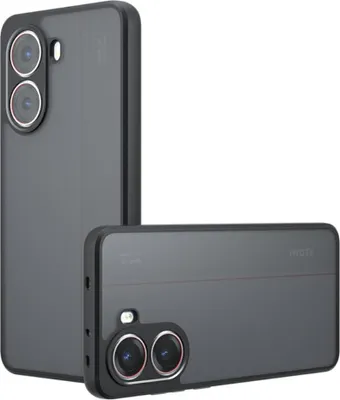 Produktbild von Xiaomi Poco X7 Pro Hülle - Coverup Mattes transparentes Back Cover mit Kameraschutz - Schwarz