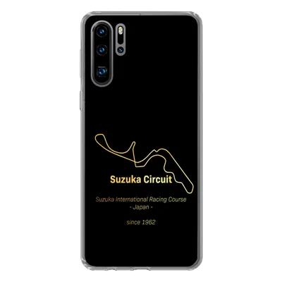 Produktbild von MuchoWow® Handyhülle Schutzhülle Hülle für Huawei P30 Pro Suzuka - F1 - Rennstrecke Silikon Softcase Handy Hülle - Schutzdeckel