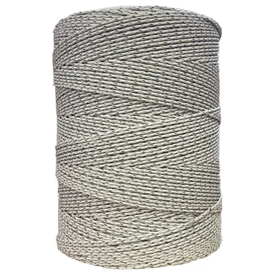 Produktbild von Weidezaunlitze Premium - weiß/braun - 200 m, 9 Leiter