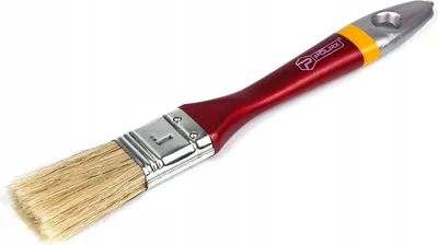 Produktbild von Flacher Pinsel EURO, Naturborsten, 2,5 cm, Polax