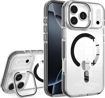 Immagine prodotto di Custodia adatta per iPhone 17 PRO Lens Mag Cover compatibile con MagSafe nero