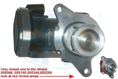 Image de Vanne EGR Vanne de recirculation des gaz d'échappement avec joints NEUF
